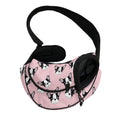 Cartoon French Bulldog Pattern Print Pet Sling Carrier