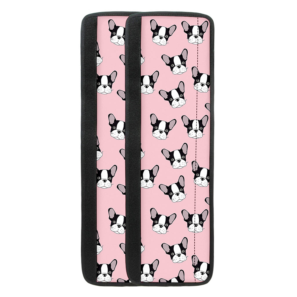 Cartoon French Bulldog Pattern Print Refrigerator Handle Covers