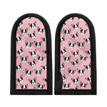Cartoon French Bulldog Pattern Print Skillet Handle Cover