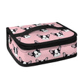 Cartoon French Bulldog Pattern Print Small Lunch Bag