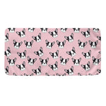 Cartoon French Bulldog Pattern Print Towel