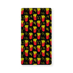 Cartoon French Fries Pattern Print Baby Crib Sheet