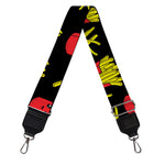 Cartoon French Fries Pattern Print Bag Strap