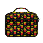Cartoon French Fries Pattern Print Briefcase Bible Bag