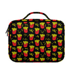 Cartoon French Fries Pattern Print Briefcase Bible Bag