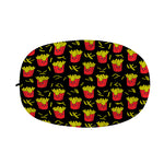 Cartoon French Fries Pattern Print Car Side Mirror Covers