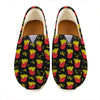 Cartoon French Fries Pattern Print Casual Shoes