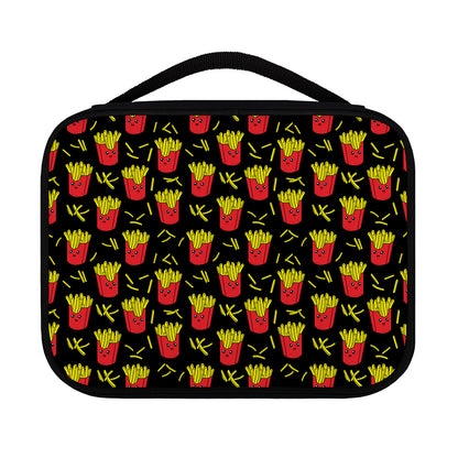 Cartoon French Fries Pattern Print Classic Bible Case
