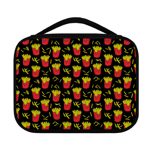 Cartoon French Fries Pattern Print Classic Bible Case