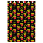 Cartoon French Fries Pattern Print Curtain