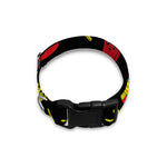 Cartoon French Fries Pattern Print Dog Collar