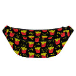 Cartoon French Fries Pattern Print Fanny Pack