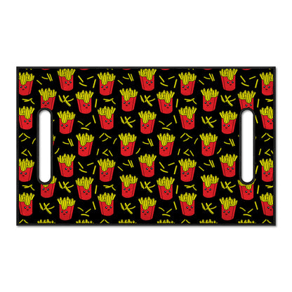 Cartoon French Fries Pattern Print Golf Cart Seat Cover