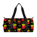 Cartoon French Fries Pattern Print Gym Bag