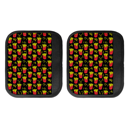 Cartoon French Fries Pattern Print Handle Covers