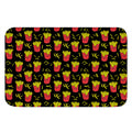 Cartoon French Fries Pattern Print Indoor Door Mat