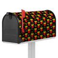 Cartoon French Fries Pattern Print Mailbox Cover