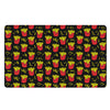 Cartoon French Fries Pattern Print Polyester Doormat