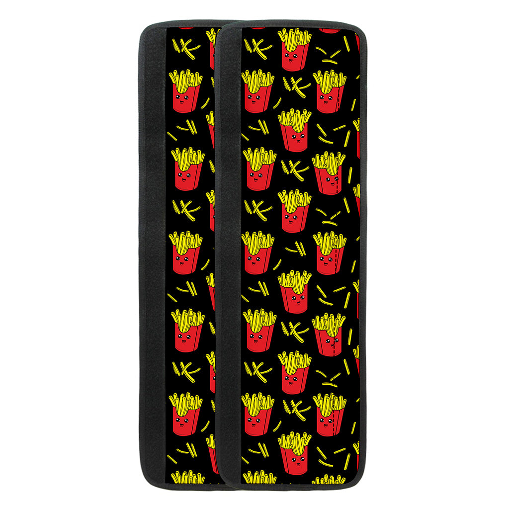Cartoon French Fries Pattern Print Refrigerator Handle Covers