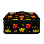 Cartoon French Fries Pattern Print Small Lunch Bag