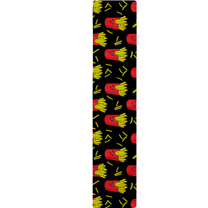 Cartoon French Fries Pattern Print Table Runner