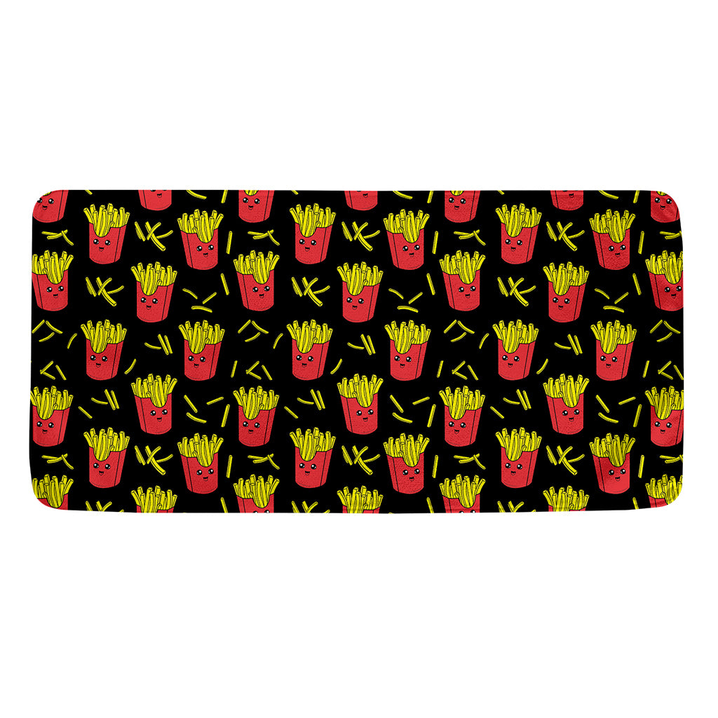 Cartoon French Fries Pattern Print Towel