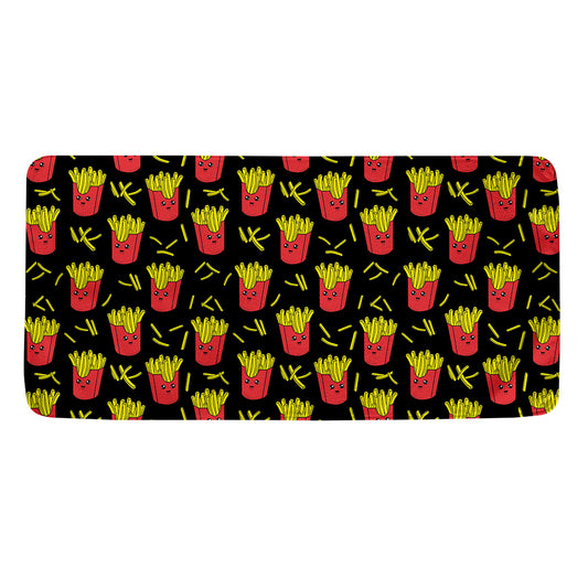 Cartoon French Fries Pattern Print Towel