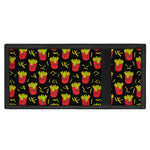 Cartoon French Fries Pattern Print Trifold Wallet