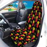 Cartoon French Fries Pattern Print Waterproof Car Seat Cover