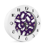 Cartoon Ghost Pattern Print Alarm Clock