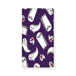 Cartoon Ghost Pattern Print Baby Crib Sheet