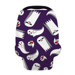 Cartoon Ghost Pattern Print Baby Seat Cover