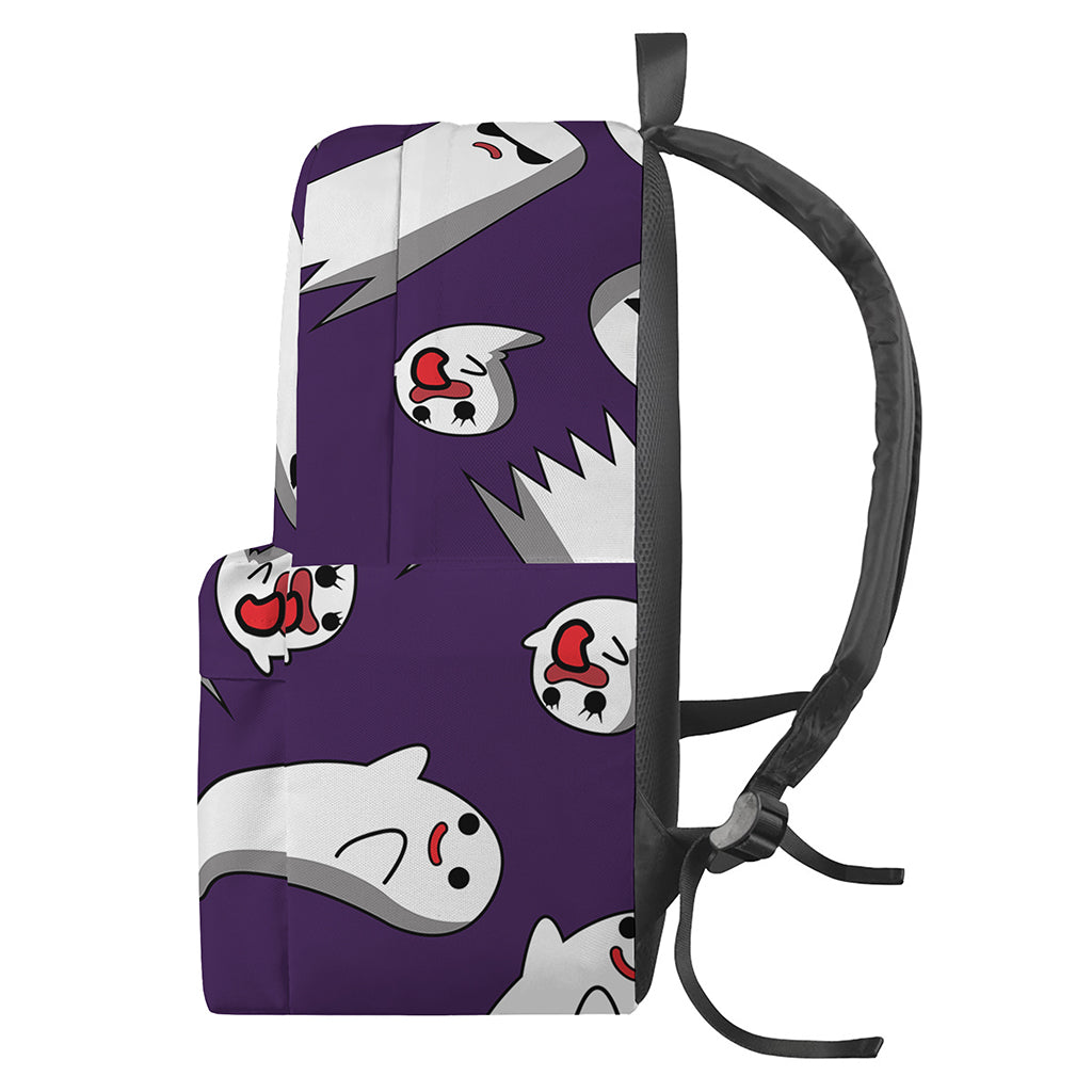 Cartoon Ghost Pattern Print Backpack