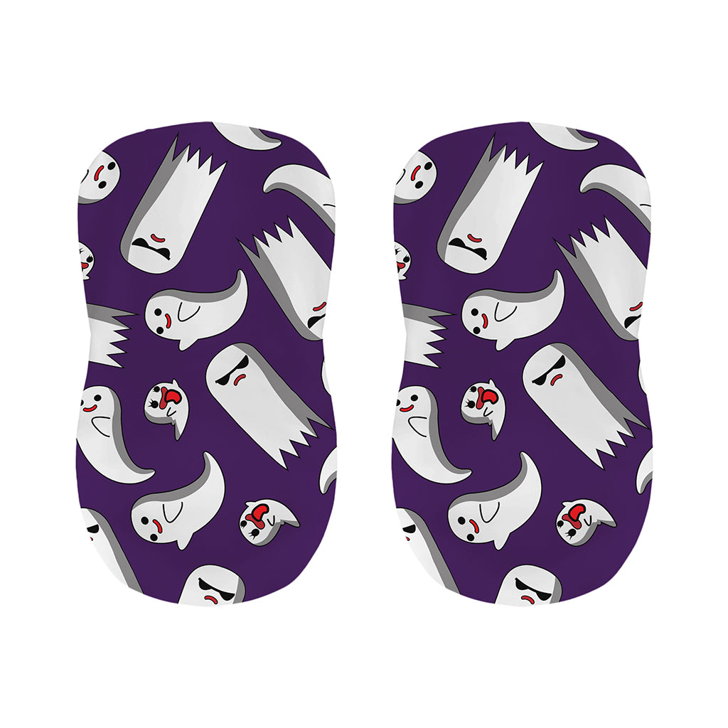 Cartoon Ghost Pattern Print Bar Stool Covers