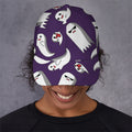 Cartoon Ghost Pattern Print Baseball Cap
