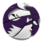 Cartoon Ghost Pattern Print Basketball