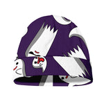 Cartoon Ghost Pattern Print Beanie