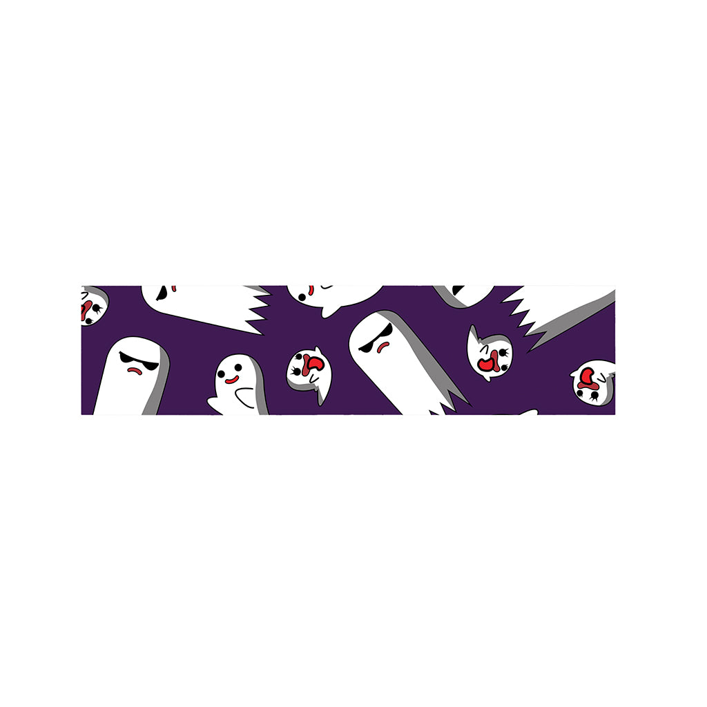 Cartoon Ghost Pattern Print Bed Runner