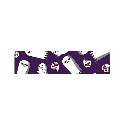 Cartoon Ghost Pattern Print Bed Runner
