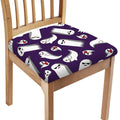 Cartoon Ghost Pattern Print Chair Cushion Cover