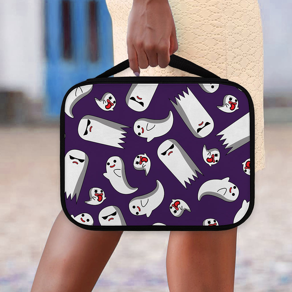 Cartoon Ghost Pattern Print Classic Bible Case