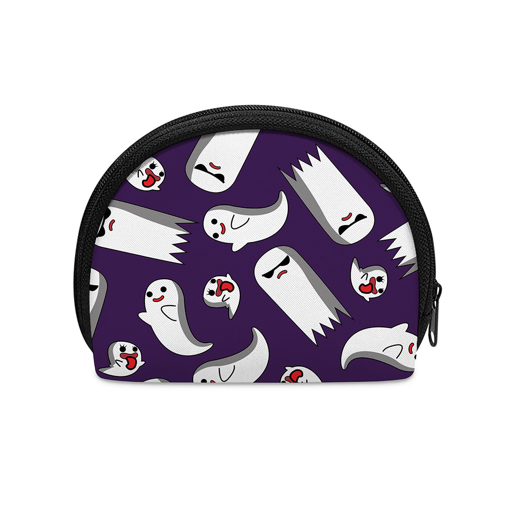 Cartoon Ghost Pattern Print Coin Purse
