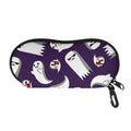 Cartoon Ghost Pattern Print Glasses Case