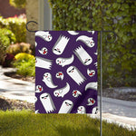 Cartoon Ghost Pattern Print House Flag
