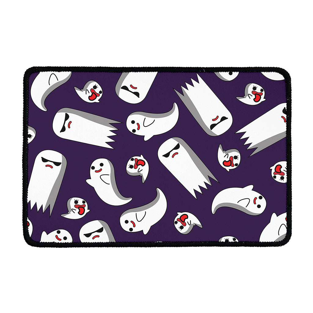 Cartoon Ghost Pattern Print Kitchen Mat