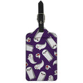Cartoon Ghost Pattern Print Luggage Tag