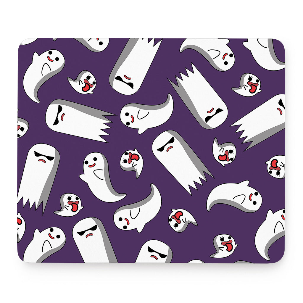 Cartoon Ghost Pattern Print Mouse Pad