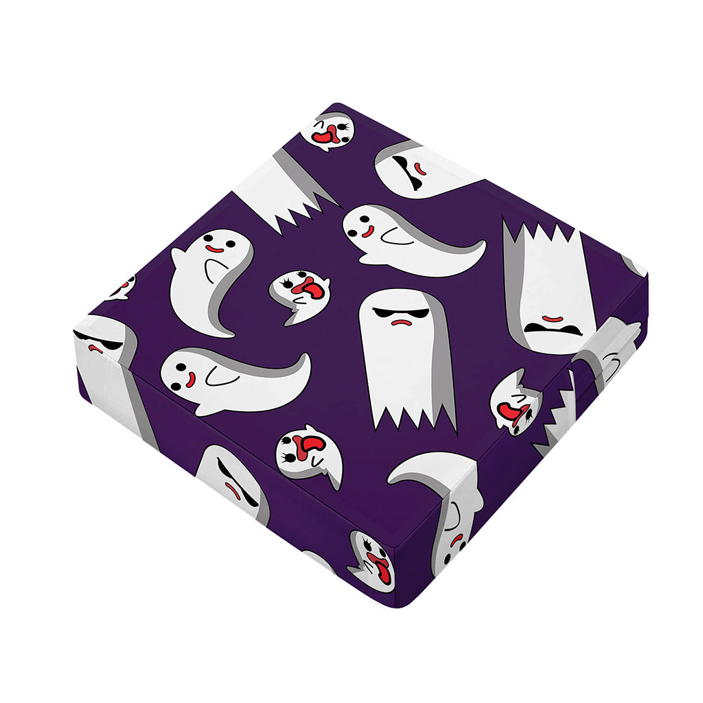 Cartoon Ghost Pattern Print Outdoor Seat Cushion Cover