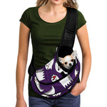 Cartoon Ghost Pattern Print Pet Sling Carrier