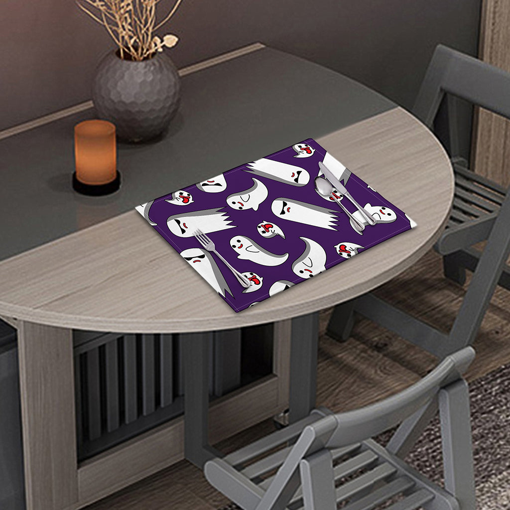 Cartoon Ghost Pattern Print Placemat